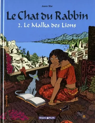 Couverture de l'album Le Chat du Rabbin Tome 2 Le Malka des Lions