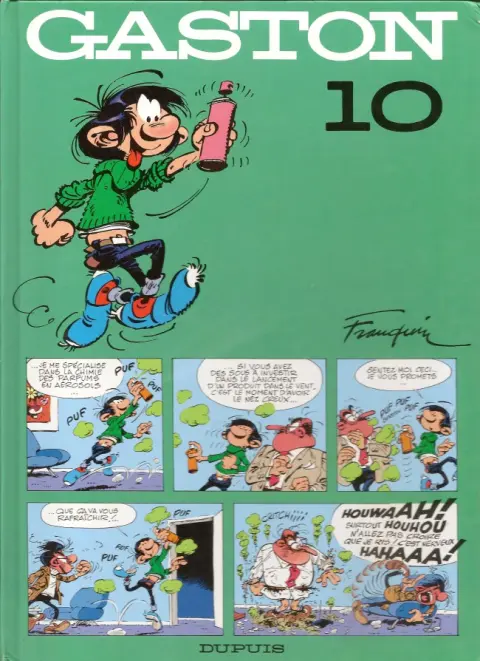 Couverture de l'album Gaston Tome 10 Édition spéciale 40e anniversaire