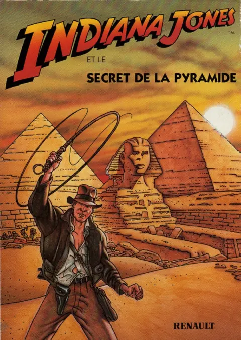 Couverture de l'album Indiana Jones Tome 1 Indiana Jones et le secret de la pyramide