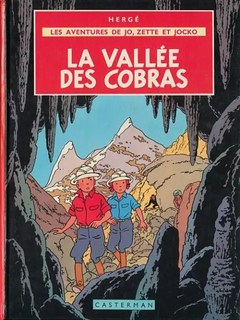 Couverture de l'album Les Aventures de Jo, Zette et Jocko Tome 5 La vallée des cobras