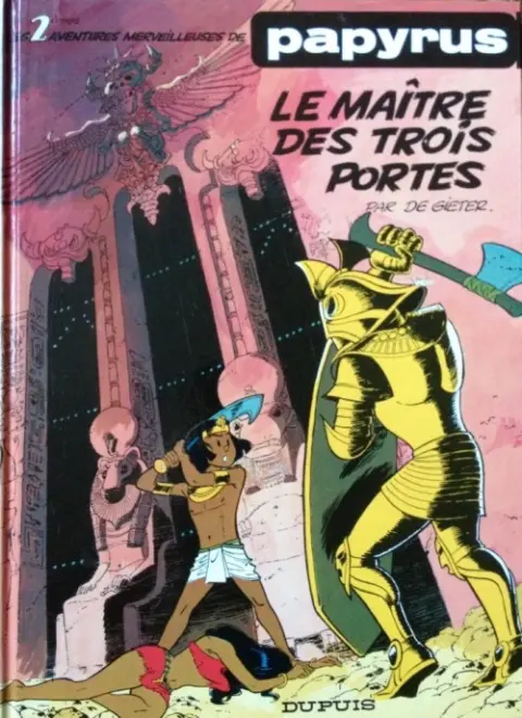 Couverture de l'album Papyrus Tome 2 Le maître des trois portes
