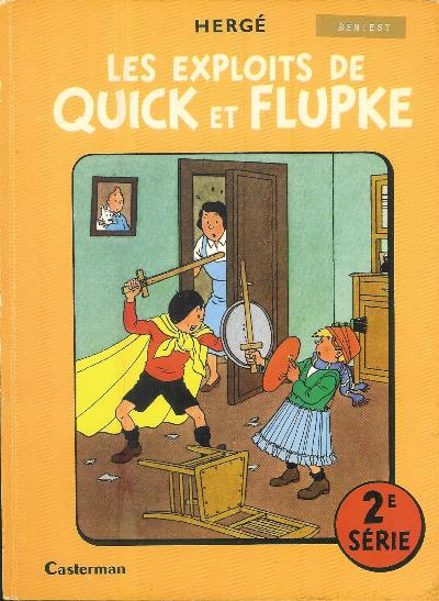 Couverture de l'album Quick et Flupke - Gamins de Bruxelles 2e série