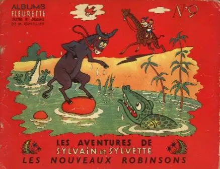 Couverture de l'album Sylvain et Sylvette Tome 9 Les nouveaux Robinsons