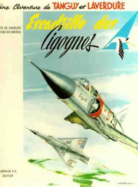Couverture de l'album Tanguy et Laverdure Tome 4 Escadrille des cigognes