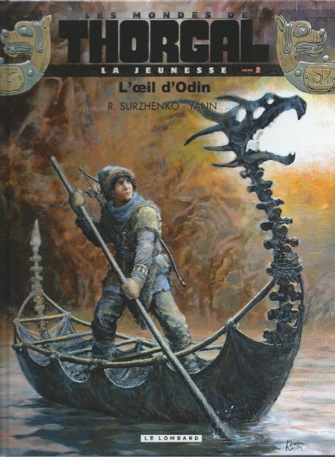 Couverture de l'album Les mondes de Thorgal - La Jeunesse de Thorgal Tome 2 L'œil d'Odin