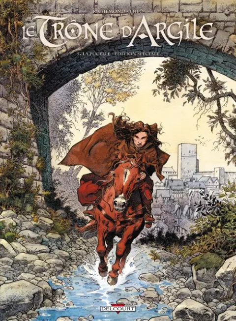 Couverture de l'album Le Trône d'Argile Tome 5 La pucelle