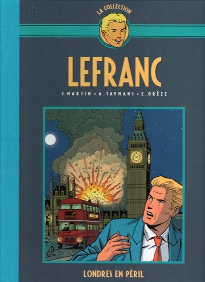 Couverture de l'album Lefranc La Collection - Hachette Tome 19 Londres en péril