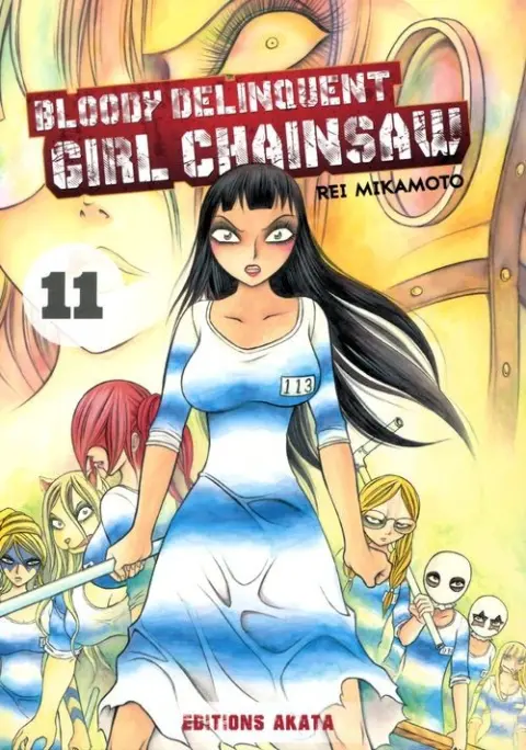 Bloody Delinquent Girl Chainsaw 11