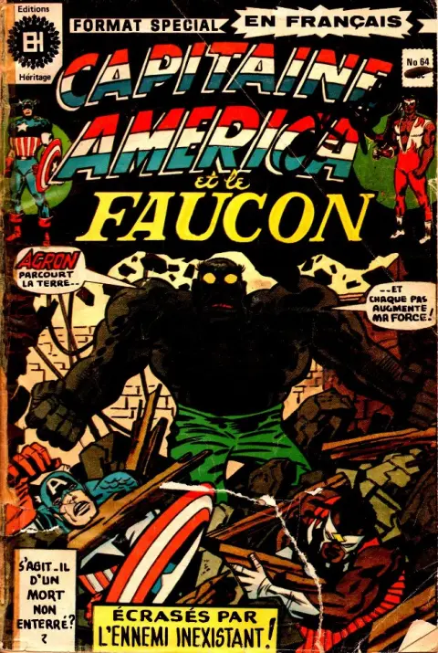 Capitaine America Tome 64 Non-enterré !