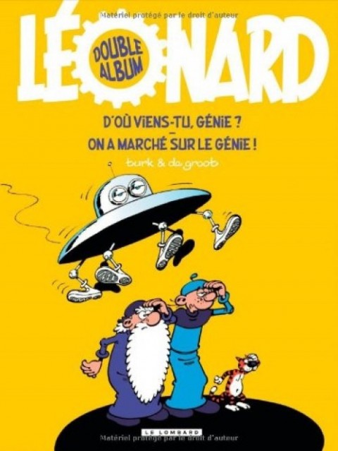 Couverture de l'album Léonard Diptyque D'où viens-tu, génie ? / On a marché sur le génie !