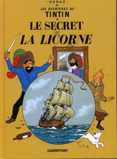 Couverture de l'album Tintin Tome 11 Le secret de la licorne