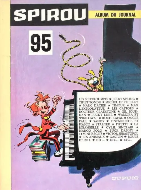 Le journal de Spirou Album N° 95