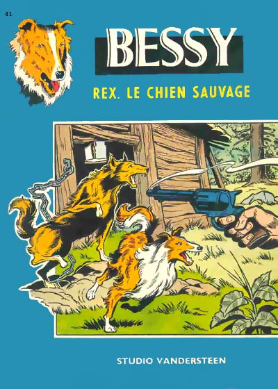 Couverture de l'album Bessy Tome 41 Rex. le chien sauvage