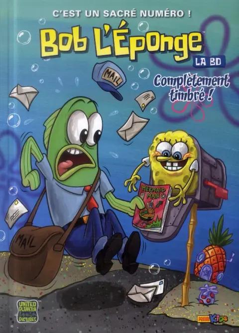Bob l'éponge - La BD Panini Tome 3 Complètement timbré !