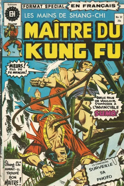 Les Mains de Shang-Chi, maître du Kung-Fu N° 32 2e partie (Clive Reston): Le maléfice de l'araignée