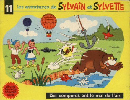 Couverture de l'album Sylvain et Sylvette Tome 11 Les compères ont le mal de l'air