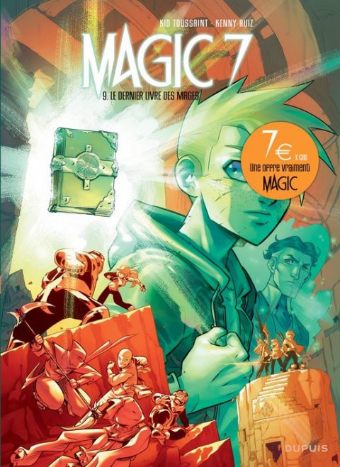 Couverture de l'album Magic 7 9 Le dernier livre des mages