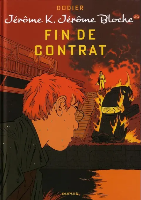Couverture de l'album Jérôme K. Jérôme Bloche Tome 20 Fin de contrat