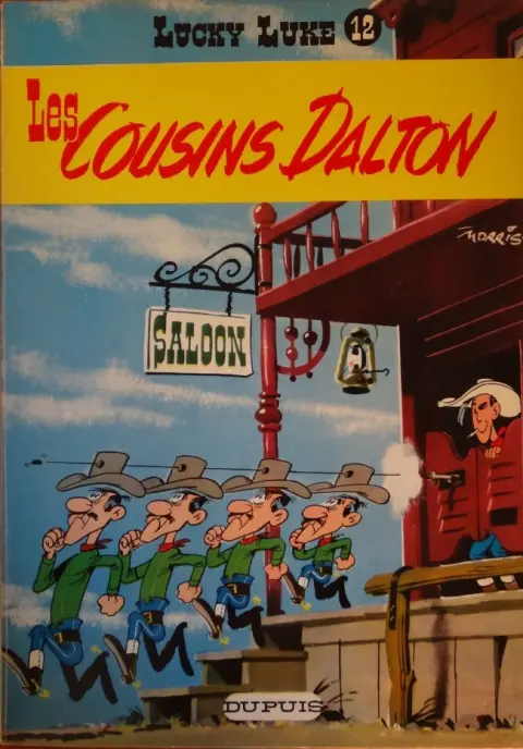 Couverture de l'album Lucky Luke Tome 12 Les cousins Dalton