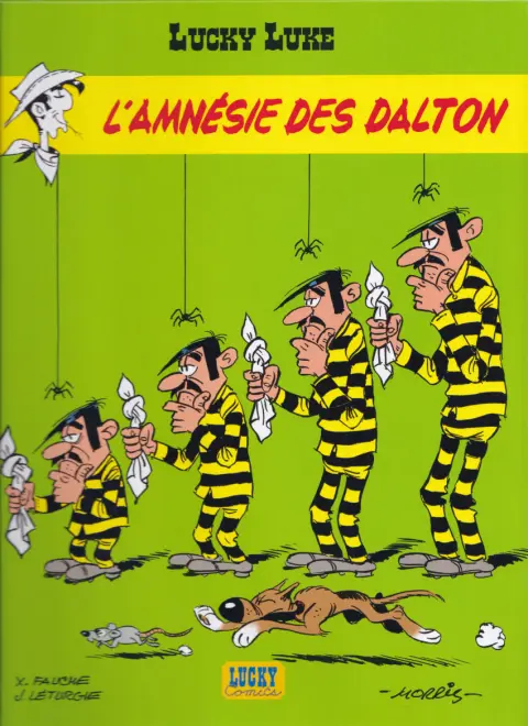 Couverture de l'album Lucky Luke Tome 60 L'amnésie des Dalton