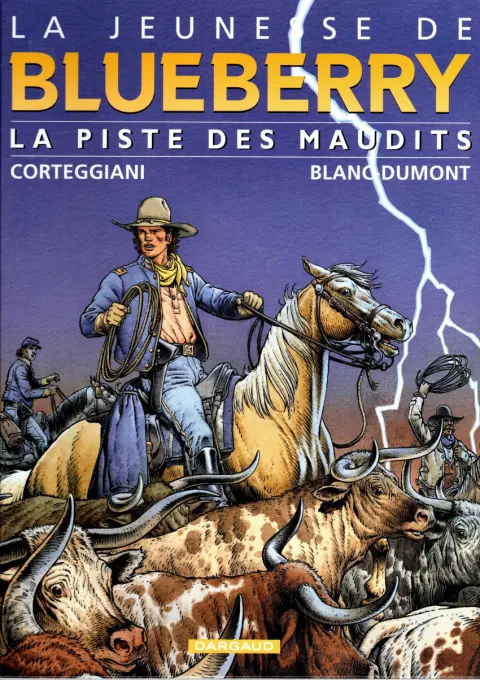 Couverture de l'album La Jeunesse de Blueberry Tome 11 La piste maudite