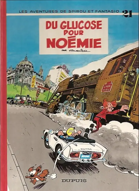 Couverture de l'album Spirou et Fantasio Tome 21 Du glucose pour Noémie