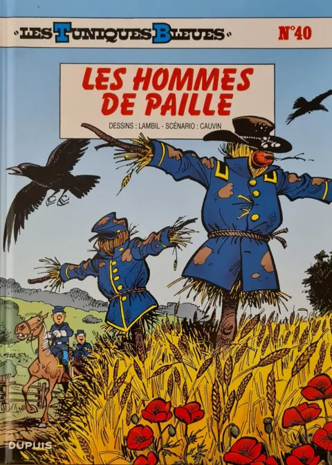 Couverture de l'album Les Tuniques Bleues Tome 40 Les hommes de paille