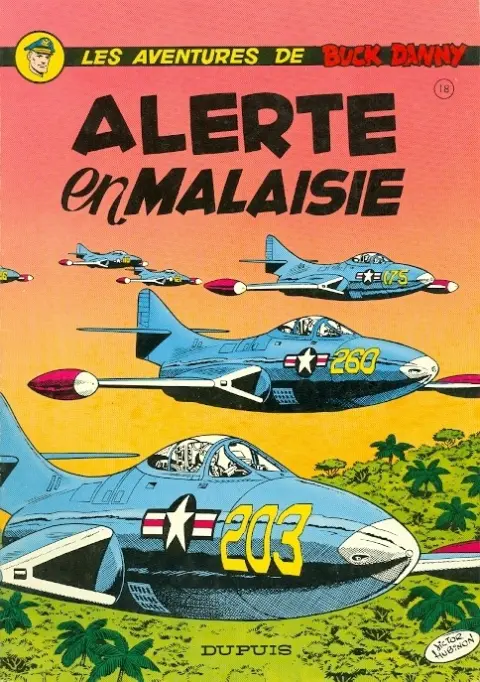 Couverture de l'album Buck Danny Tome 18 Alerte en Malaisie