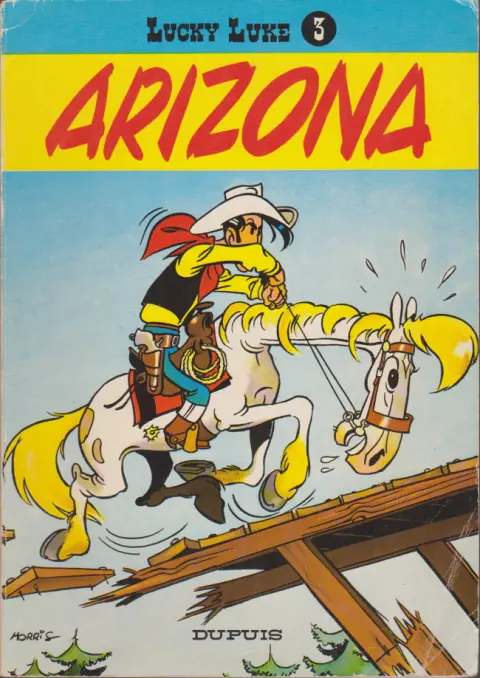 Couverture de l'album Lucky Luke Tome 3 Arizona