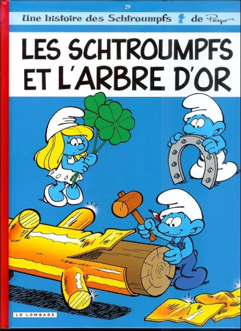 Couverture de l'album Les Schtroumpfs Tome 29 Les schtroumpfs et l'arbre d'or