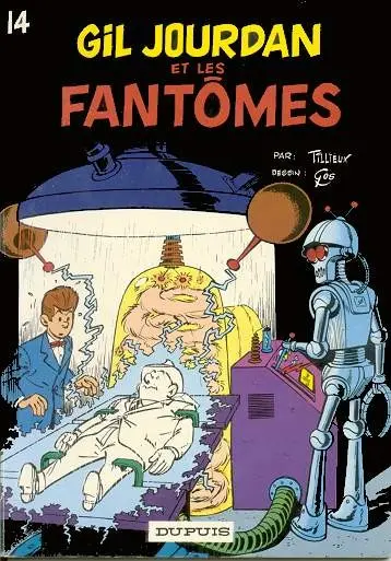 Couverture de l'album Gil Jourdan Tome 14 Gil jourdan et les fantômes