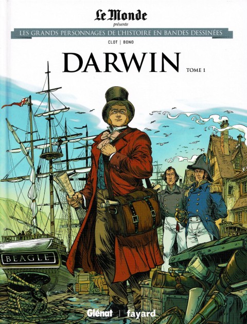 Les grands personnages de l'Histoire en bandes dessinées Tome 27 Darwin - Tome 1