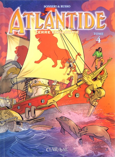 Couverture de l'album Atlantide - Terre engloutie Tome 4