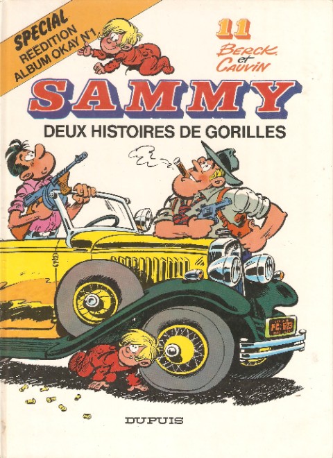 Couverture de l'album Sammy Tome 11 deux histoires de gorilles
