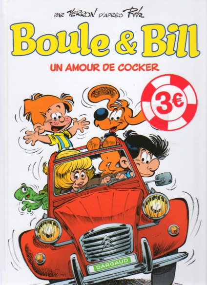 Couverture de l'album Boule & Bill Tome 34 Un amour de cocker