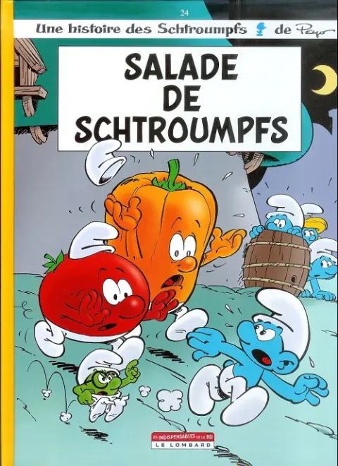 Les Schtroumpfs Tome 24 Salade de Schtroumpfs