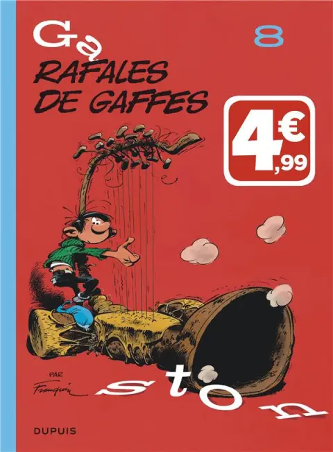 Couverture de l'album Gaston Tome 8 Rafales de gaffes