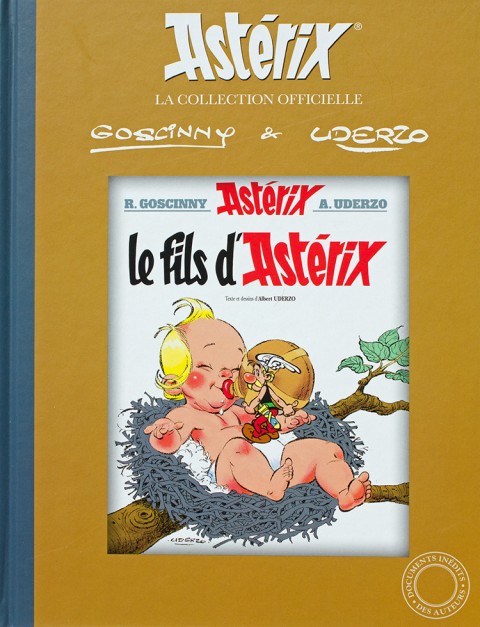 Couverture de l'album Astérix La collection officielle Tome 27 Le fils d'Astérix