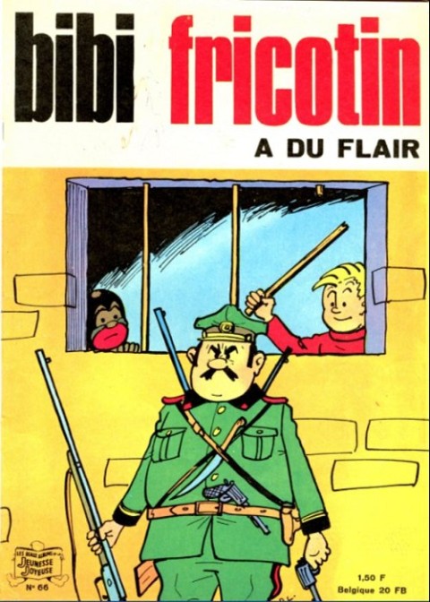 Couverture de l'album Bibi Fricotin 2e Série - Societé Parisienne d'Edition Tome 66 Bibi fricotin a du flair