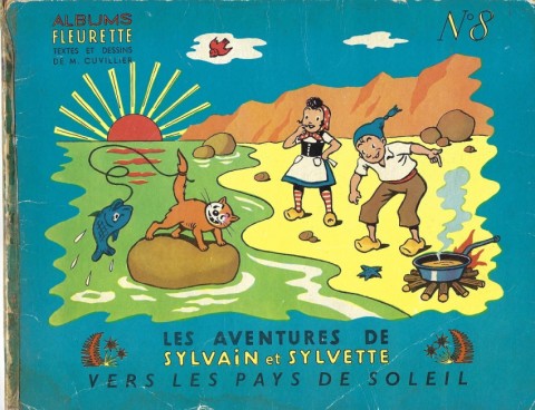 Couverture de l'album Sylvain et Sylvette N° 8 Vers le pays de soleil
