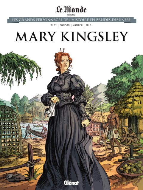 Couverture de l'album Les grands personnages de l'Histoire en bandes dessinées Tome 91 Mary Kingsley