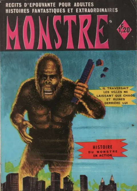 Monstre 1 Un singe d'éprouvette en liberté
