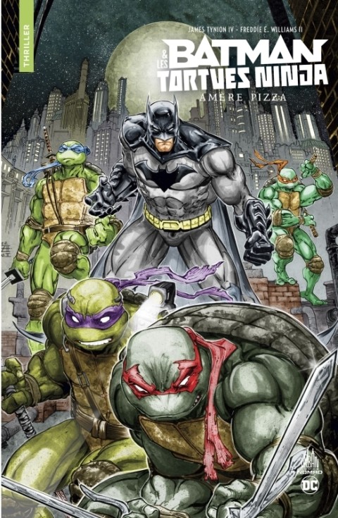Couverture de l'album Batman & les Tortues Ninja Tome 1 Amère pizza