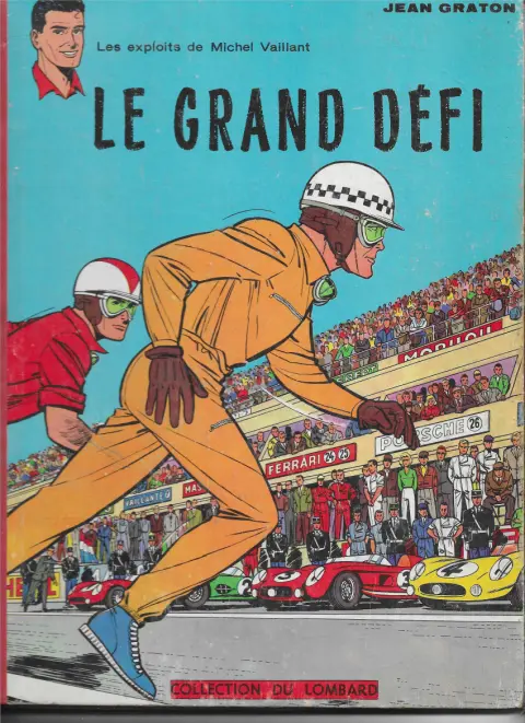 Couverture de l'album Michel Vaillant Tome 1 le grand defi