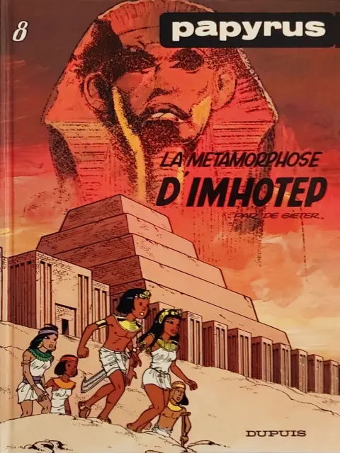 Couverture de l'album Papyrus Tome 8 La métamorphose d'Imhotep