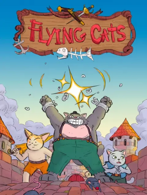 Flying cats La mer des rats