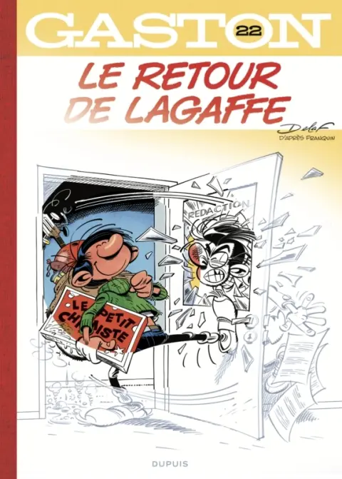 Couverture de l'album Gaston Tome 22 Le retour de Lagaffe