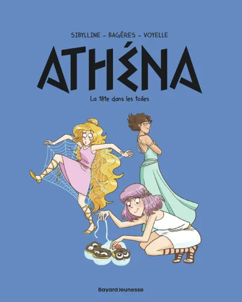 Couverture de l'album Athéna 6 La tête dans les toiles