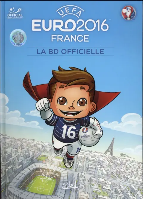 Couverture de l'album Euro 2016 - La BD officielle