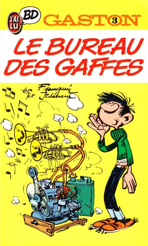 Gaston Tome 3 Le Bureau des gaffes